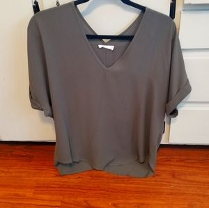 Lush olive green blouse